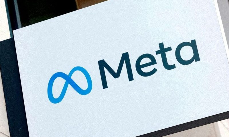 The logo of Meta Platforms' business group is seen in Brussels, Belgium December 6, 2022. REUTERS/Yves Herman