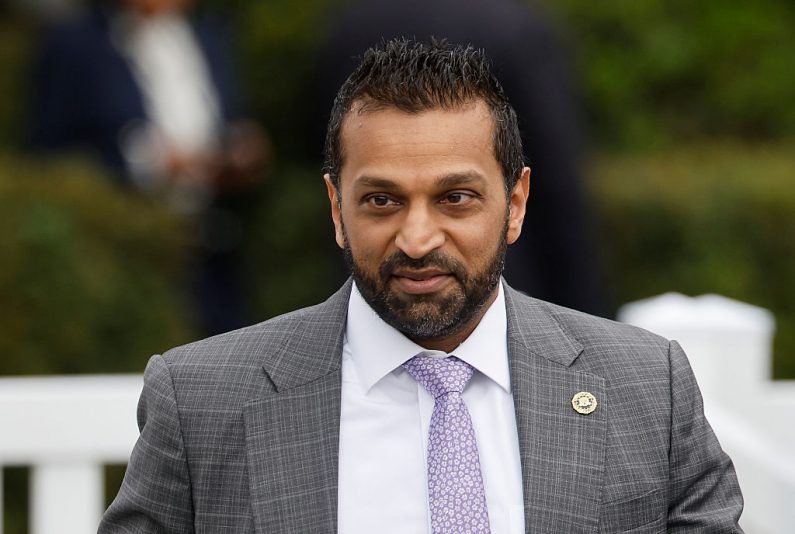 WASHINGTON, DC - APRIL 21: Director of the Federal Bureau of Investigation (FBI) Kash Patel arrives to the White House Easter Egg Roll on the South Lawn of the White House on April 21, 2025 in Washington, DC. The White House said they are expecting thousands of children and adults to participate in the annual tradition of rolling colored eggs down the White House lawn, a tradition started by President Rutherford B. Hayes in 1878. (Photo by Chip Somodevilla/Getty Images)