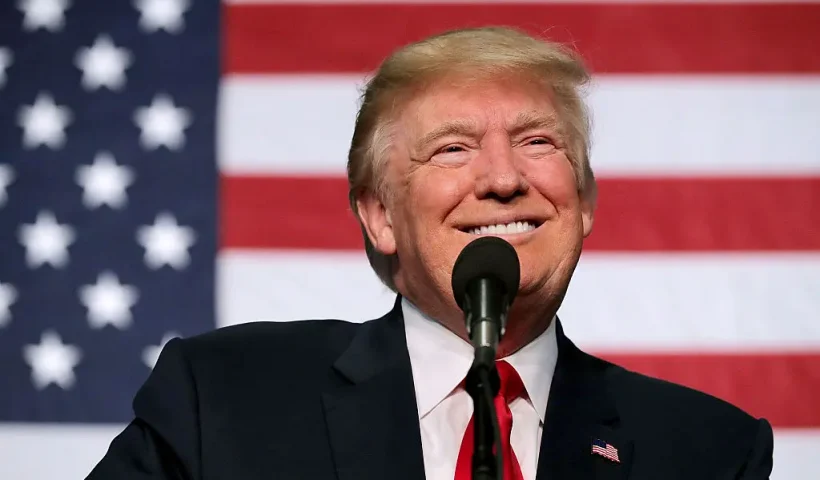 GOLDEN, CO - OCTOBER 29: Republican presidential nominee Donald Trump addresses a campaign rally in the Rodeo Arena at the Jefferson County Fairgrounds October 29, 2016 in Golden, Colorado. The Federal Bureau of Investigation announced Friday it discovered emails pertinent to the closed investigation of Democratic presidential nominee Hillary Clinton's private email server and are looking to see if they improperly contained classified information. Trump said "I think it's the biggest story since Watergate." (Photo by Chip Somodevilla/Getty Images)