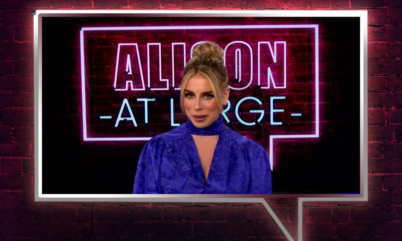 Video still from Alison At Large on One America News Network