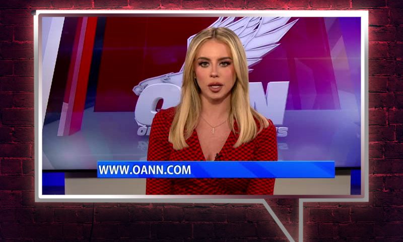 Video still from Alison At Large on One America News Network2