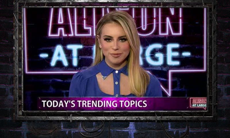 Video still from Alison At Large on One America News Network