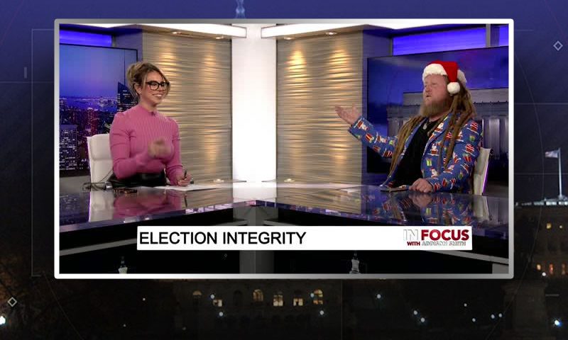 Video still from In Focus on One America News Network