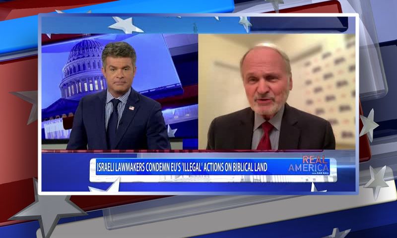 Video still from Real America on One America News Network