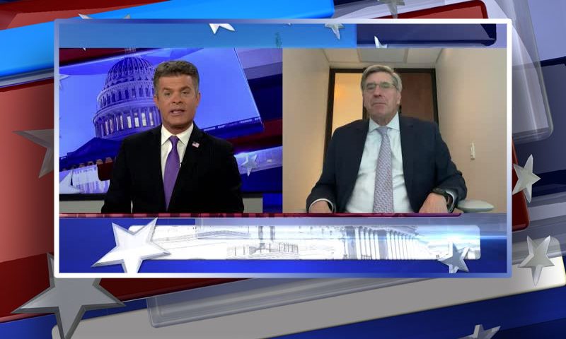 Video still from Real America on One America News Network