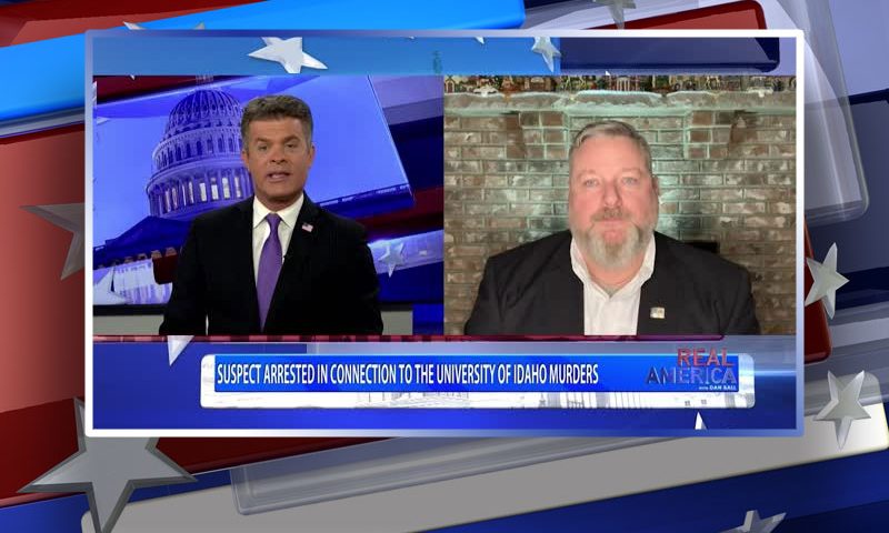Video still from Real America on One America News Network