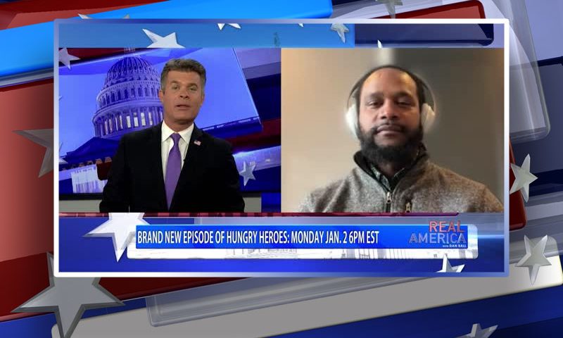 Video still from Real America on One America News Network