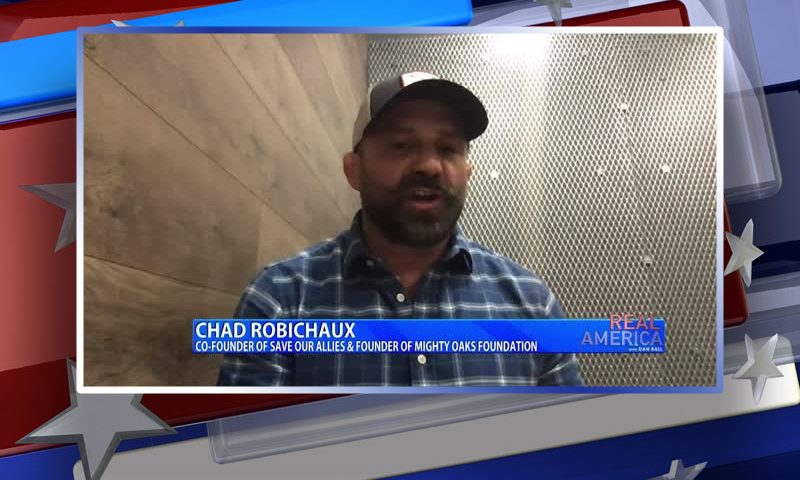 Video still from Real America on One America News Network