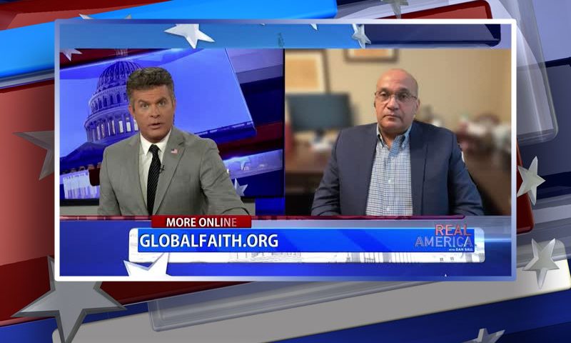 Video still from Real America on One America News Network