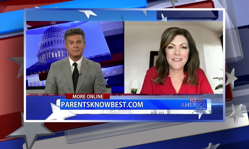 Video still from Real America on One America News Network