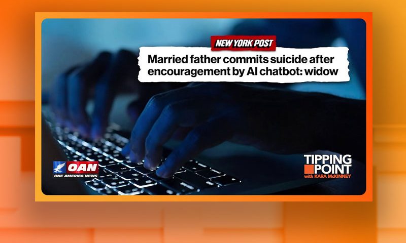 Video still from Tipping Point on One America News Network