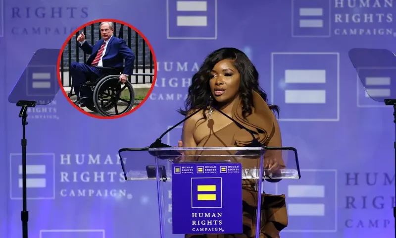 B| U.S. Representative Jasmine Crockett speaks onstage during Human Rights Campaign's 2025 Los Angeles Dinner at Fairmont Century Plaza on March 22, 2025 in Los Angeles, California. (Photo by Matt Winkelmeyer/Getty Images for Human Rights Campaign) F| Texas Governor Greg Abbott arrives in Downing Street prior to a meeting on March 13, 2024 in London, England. The Business and Trade Secretary hosted Texas Governor Greg Abbott to recognise the enduring collaboration between the UK and Texas.(Photo by Peter Nicholls/Getty Images)
