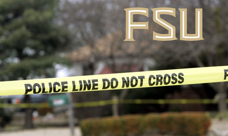 (Background) STOCK IMAGE. (Photo by Larry W. Smith/Getty Images) / (R) Florida State University school logo. (Logo via: fsu.edu)