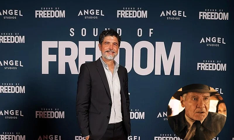 VINEYARD, UTAH - JUNE 28: Director Alejandro Monteverde attends the premiere of "Sound of Freedom" on June 28, 2023 in Vineyard, Utah. (Photo by Fred Hayes/Getty Images for Angel Studios)