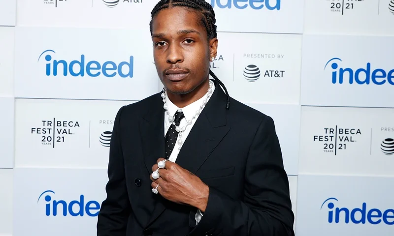 A$AP Rocky attends 2021 Tribeca Festival Premiere of "Stockholm Syndrome"at Battery Park on June 13, 2021 in New York City. (Photo by Arturo Holmes/Getty Images for Tribeca Festival)