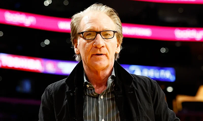 Bill Maher attends a game between the Houston Rockets and the Los Angeles Lakers at Crypto.com Arena on December 02, 2023 in Los Angeles, California. NOTE TO USER: User expressly acknowledges and agrees that, by downloading and/or using this photograph, user is consenting to the terms and conditions of the Getty Images License Agreement. (Photo by Ronald Martinez/Getty Images)