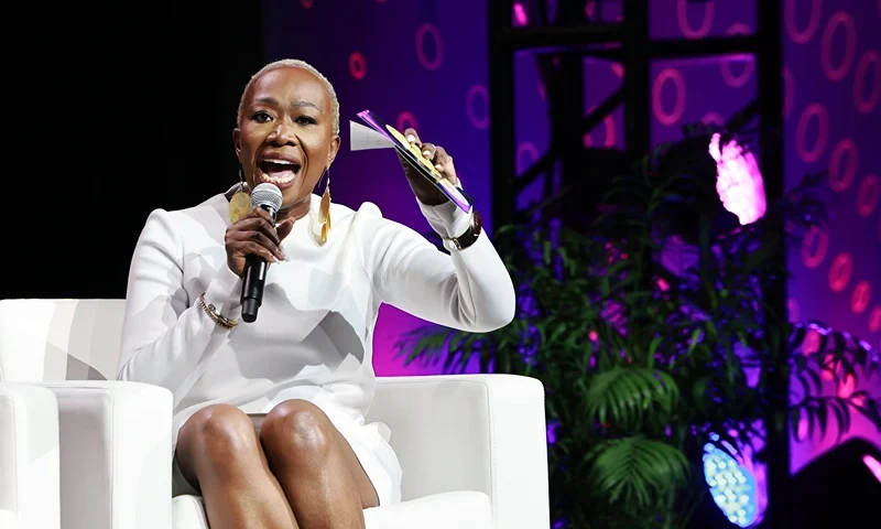 NEW ORLEANS, LOUISIANA - JULY 07: Joy Reid speaks during the 2024 ESSENCE Festival Of Culture™ Presented By Coca-Cola® at Ernest N. Morial Convention Center on July 07, 2024 in New Orleans, Louisiana. (Photo by Arturo Holmes/Getty Images for ESSENCE)