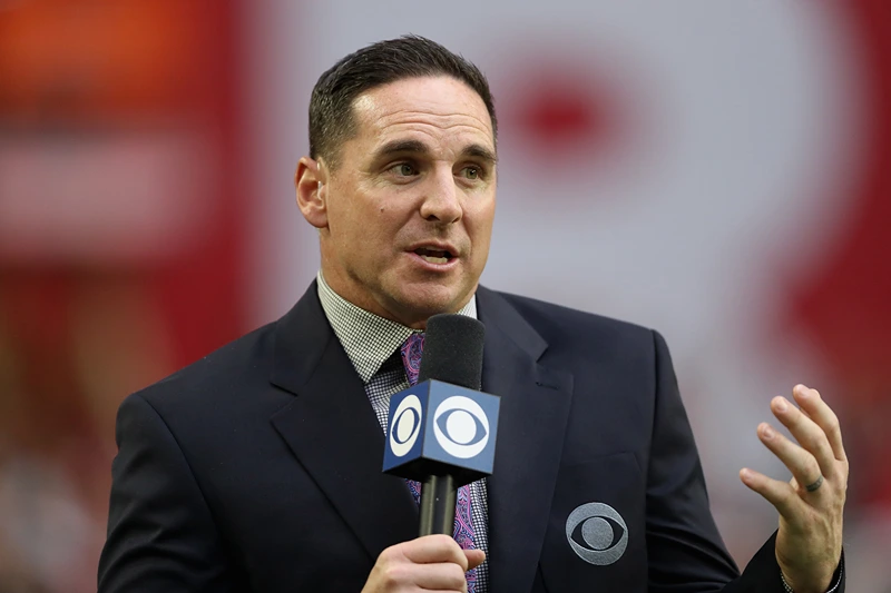 GLENDALE, AZ - DECEMBER 10: Former NFL kicker and CBS analyst Jay 'Feely during the NFL game between the Arizona Cardinals and the Tennessee Titans at the University of Phoenix Stadium on December 10, 2017 in Glendale, Arizona. The Cardinals defeated the Titans 12-7. (Photo by Christian Petersen/Getty Images)