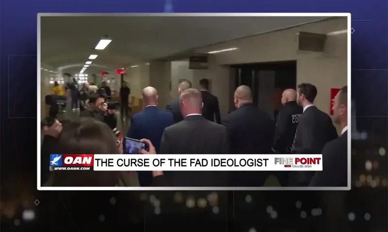 Video still from Fine Point on One America News Network