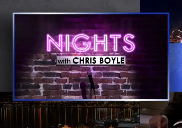 Video still from Nights with Chris Boyle on One America News Network