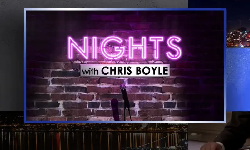 Video still from Nights with Chris Boyle on One America News Network