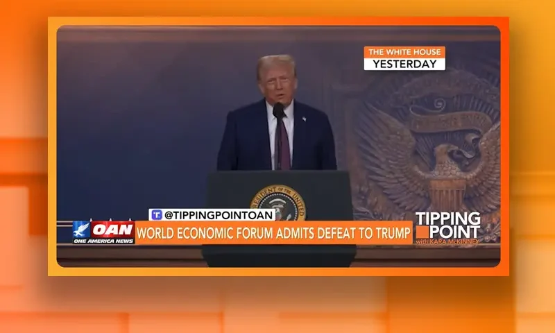 Video still from Tipping Point on One America News Network
