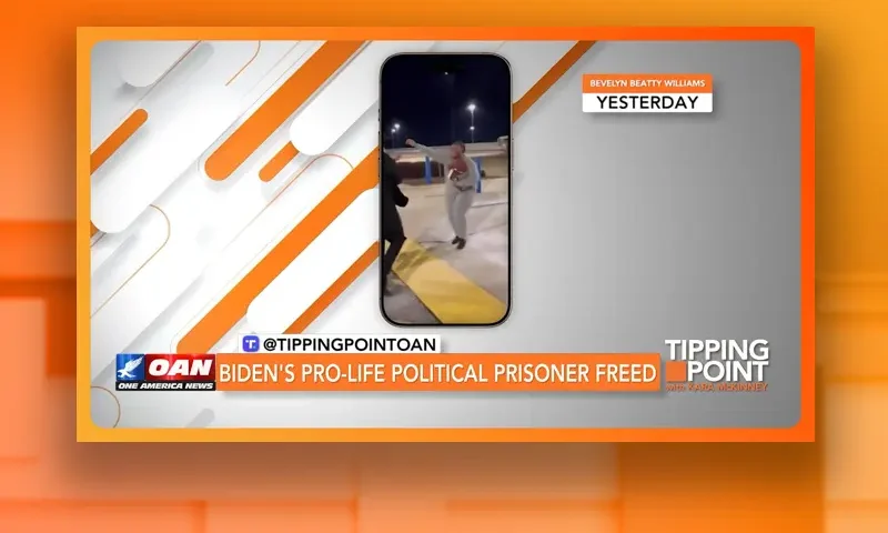 Video still from Tipping Point on One America News Network