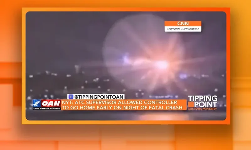 Video still from Tipping Point on One America News Network