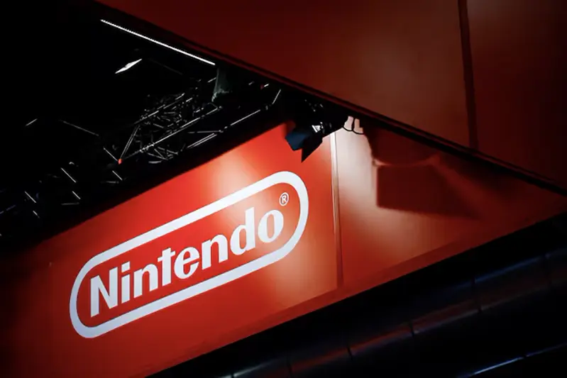 Nintendo logo is seen at the Paris Games Week (PGW), a trade fair for video games in Paris, France, October 27, 2024. REUTERS/Sarah Meyssonnier/File Photo